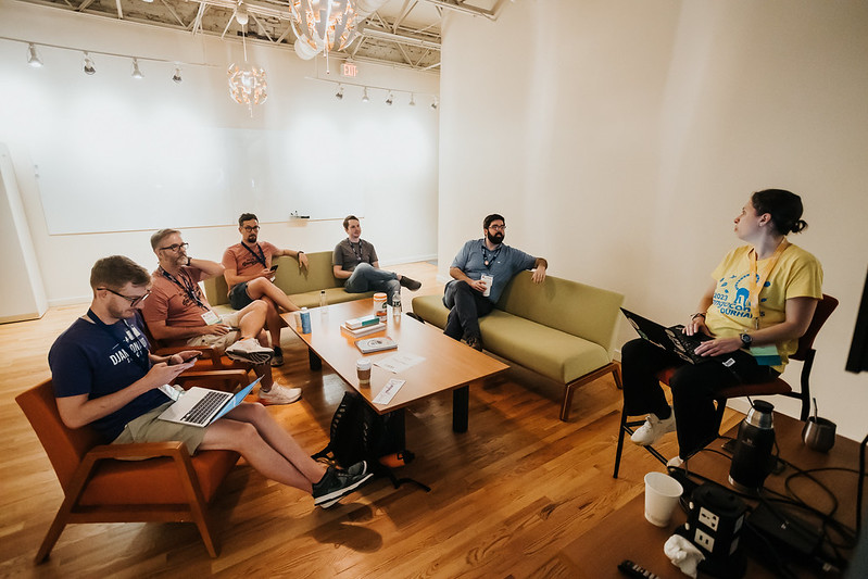 Meeting during sprints at DjangoCon US 2024