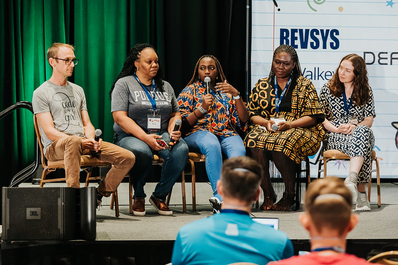 Panel discussion at DjangoCon US 2024